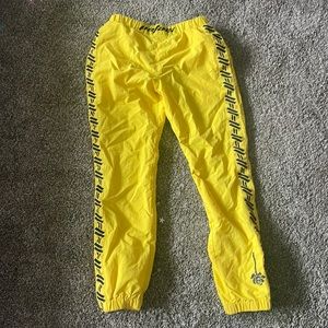 Zumiez cargo thermal pants yellow